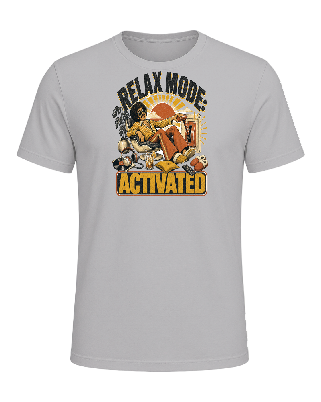 RELAX MODE: ACTIVATED — Athletic Heather