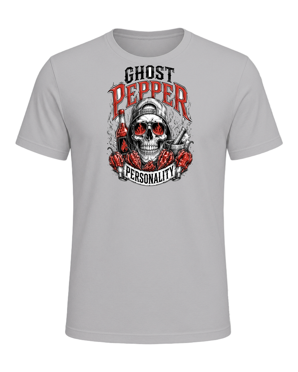 GHOST PEPPER PERSONALITY — Athletic Heather