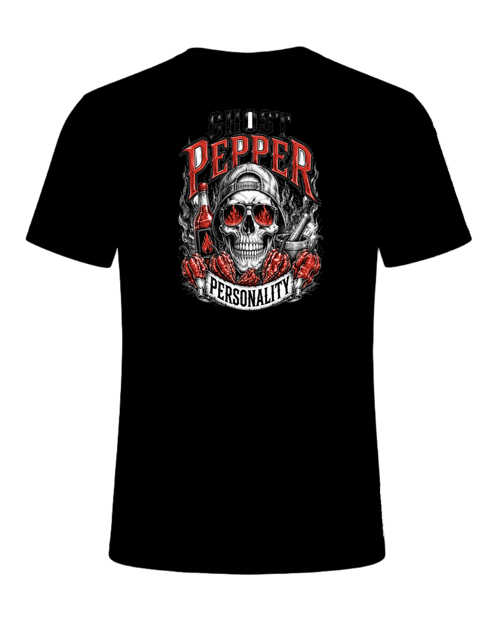 GHOST PEPPER PERSONALITY — Black