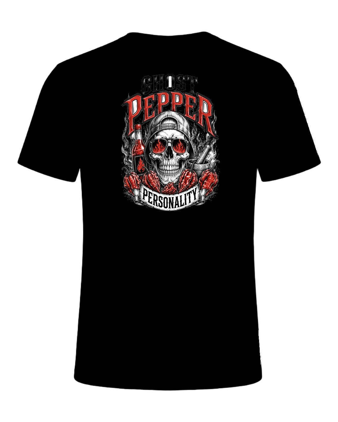 GHOST PEPPER PERSONALITY — Black