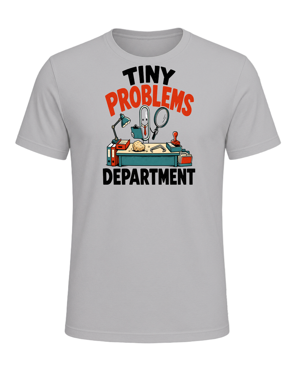 TINY PROBLEMS DEPARTMENT — Athletic Heather