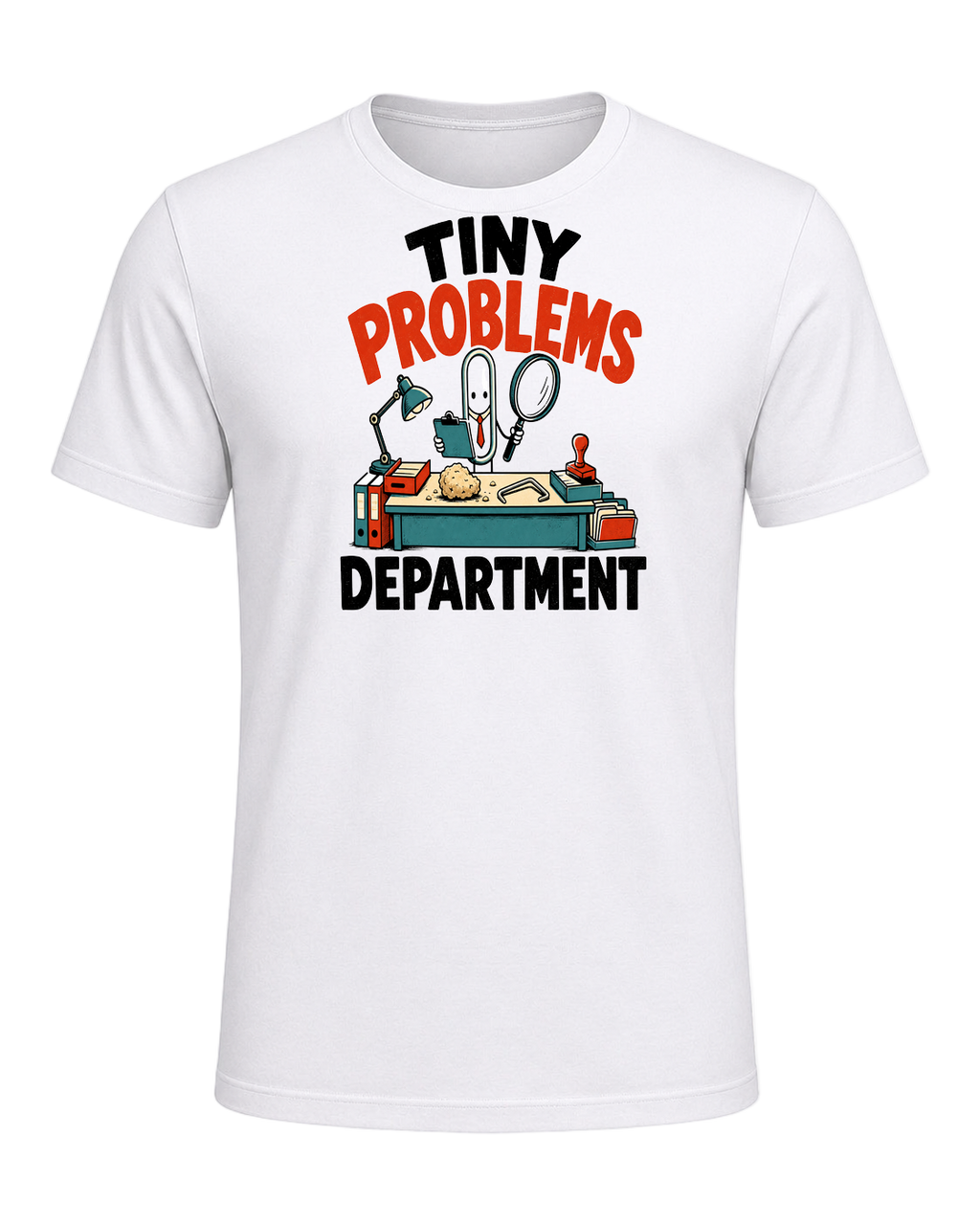 TINY PROBLEMS DEPARTMENT — White