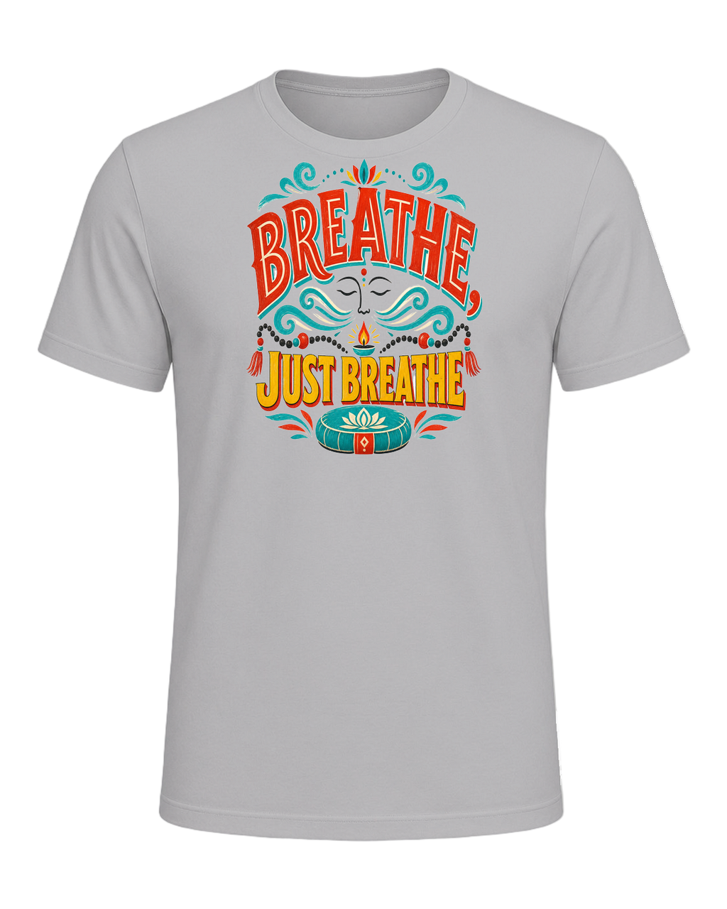 BREATHE, JUST BREATHE — Athletic Heather