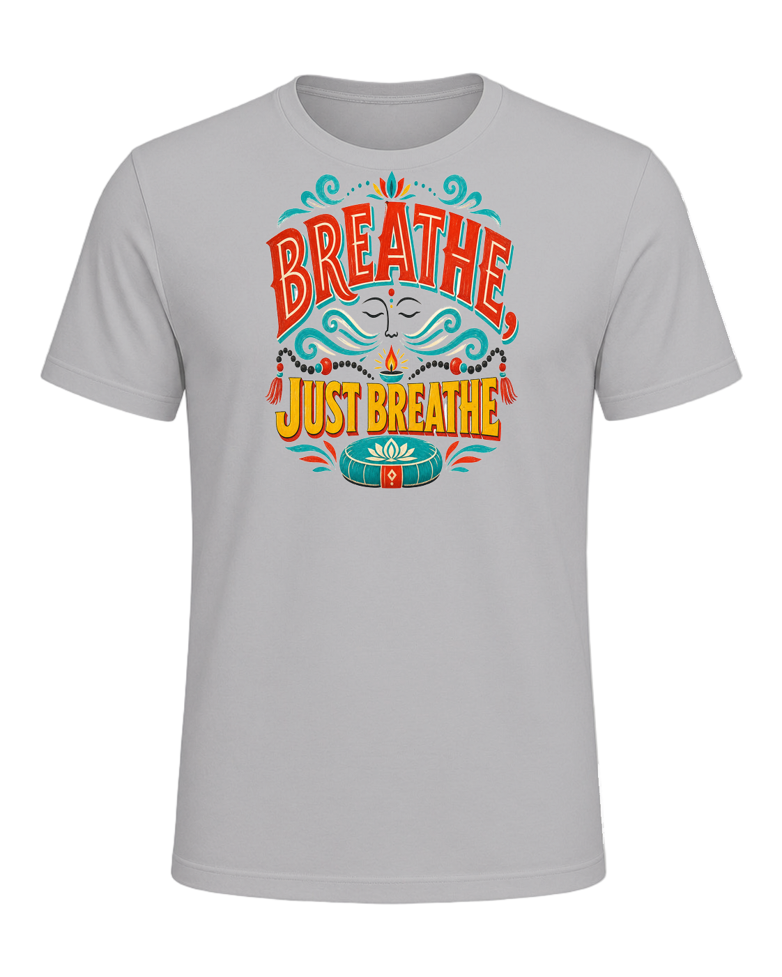 BREATHE, JUST BREATHE — Athletic Heather