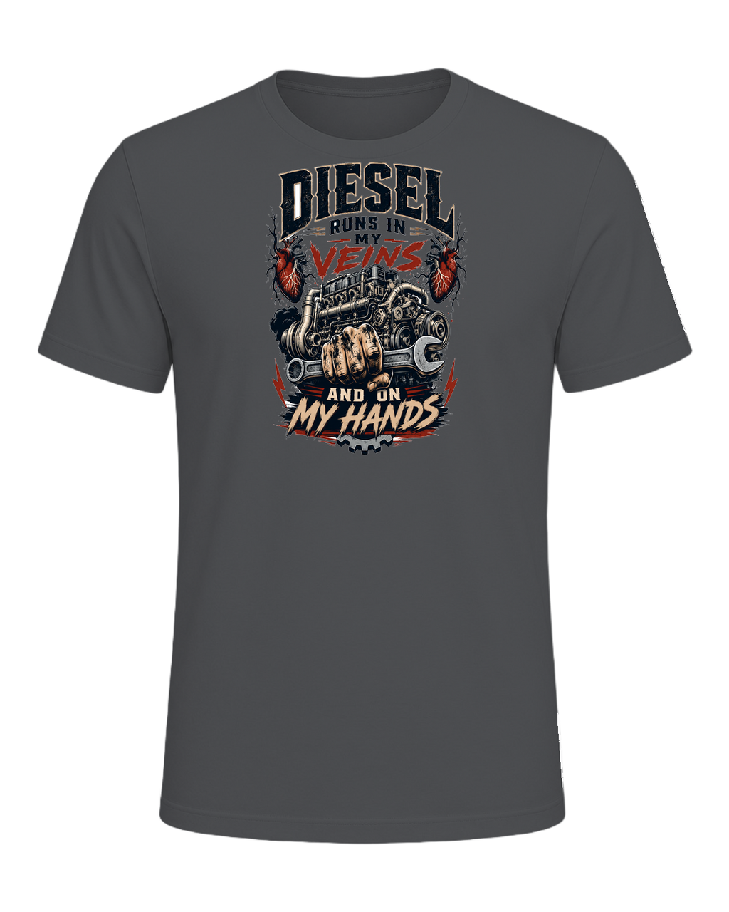 Diesel runs in my veins and on my hands — Asphalt