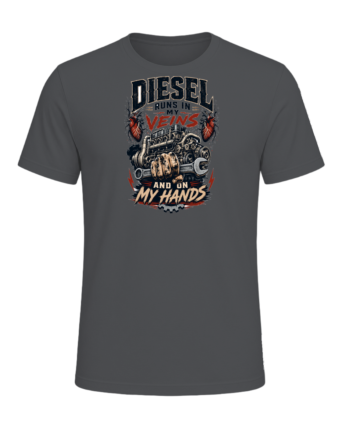 Diesel runs in my veins and on my hands — Asphalt