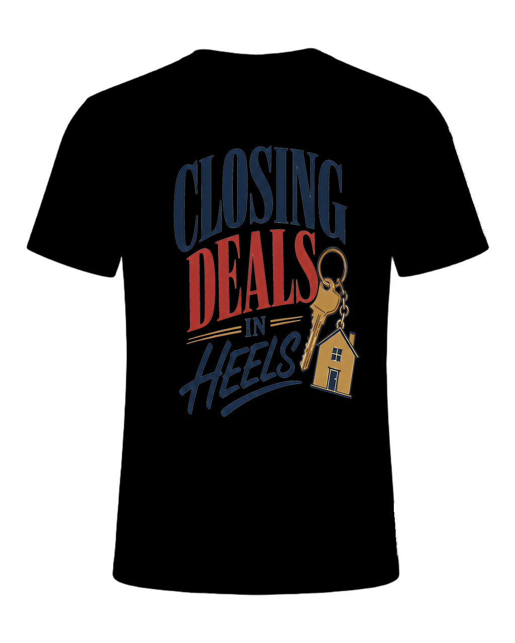 CLOSING DEALS IN HEELS — Black