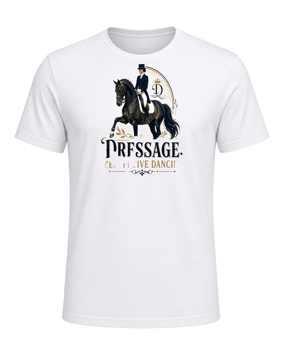 DRESSAGE: EXPENSIVE DANCING — White