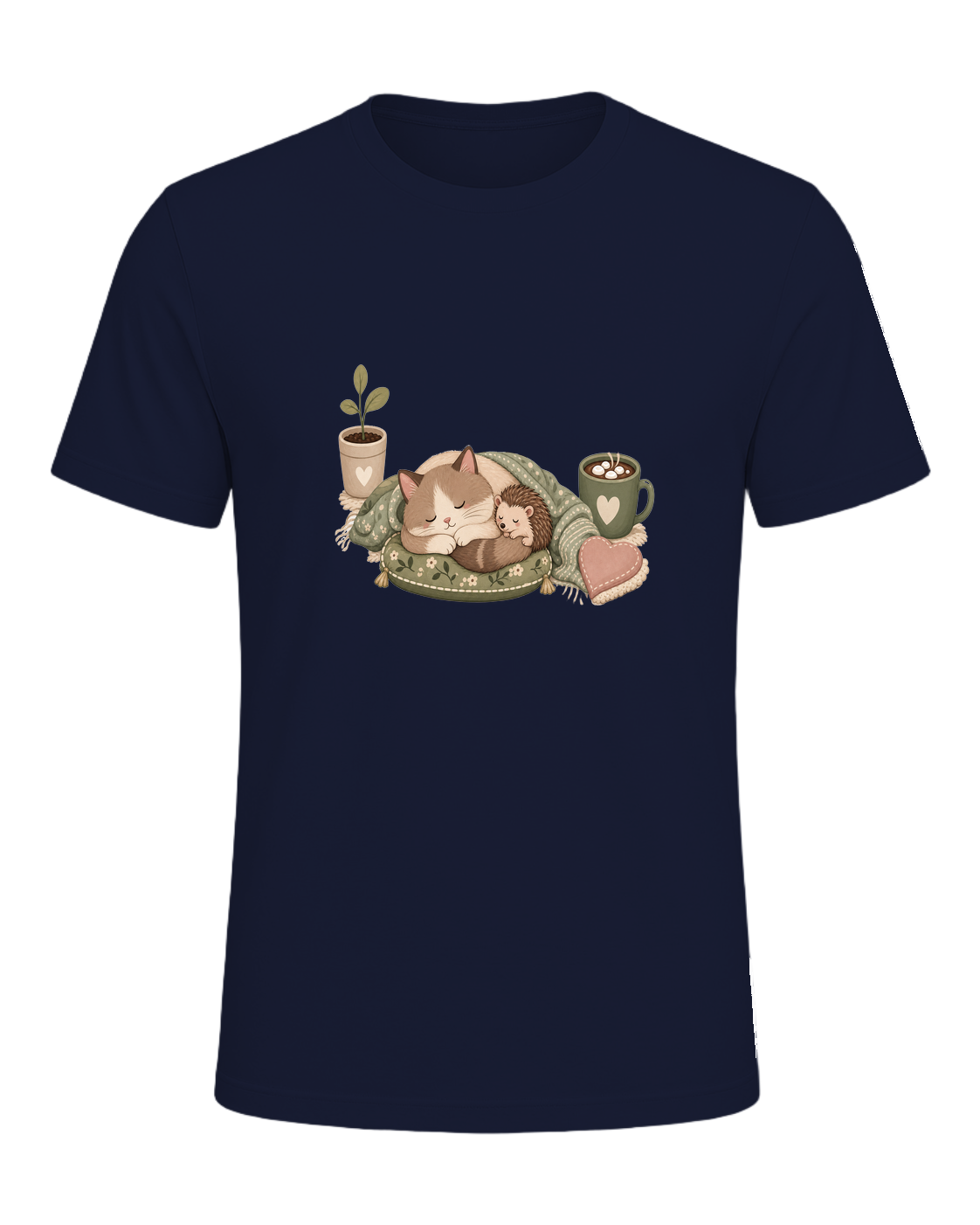 I SUPPORT NAPS AND SMALL ANIMALS — Navy