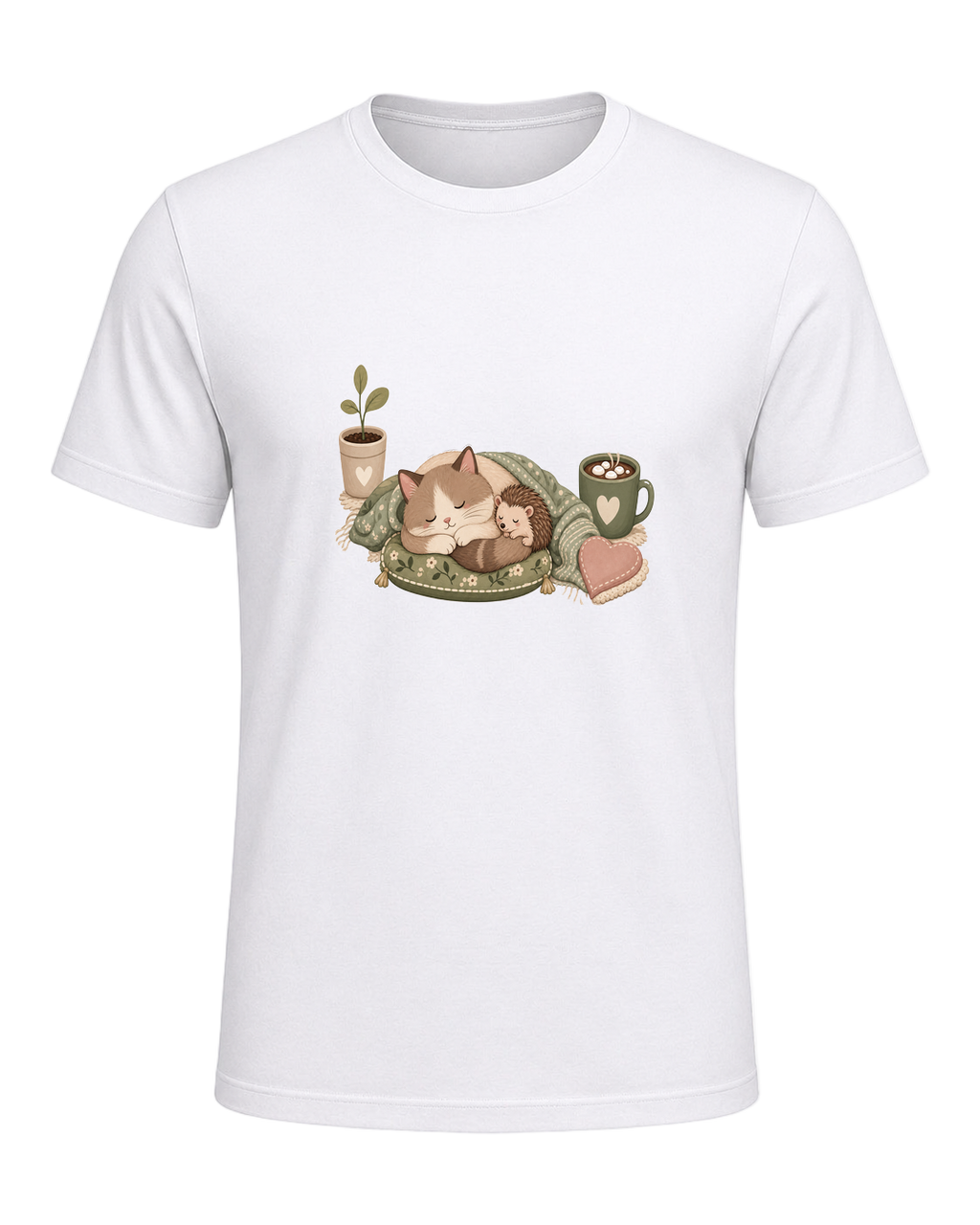 I SUPPORT NAPS AND SMALL ANIMALS — White