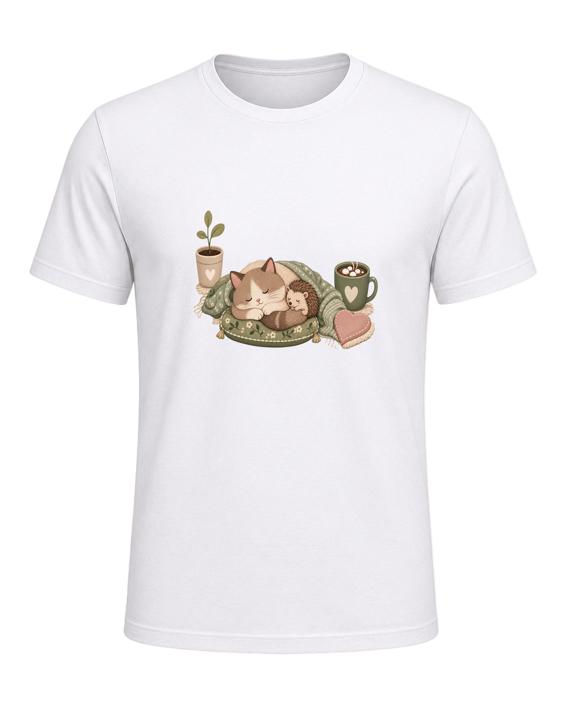 I SUPPORT NAPS AND SMALL ANIMALS — White