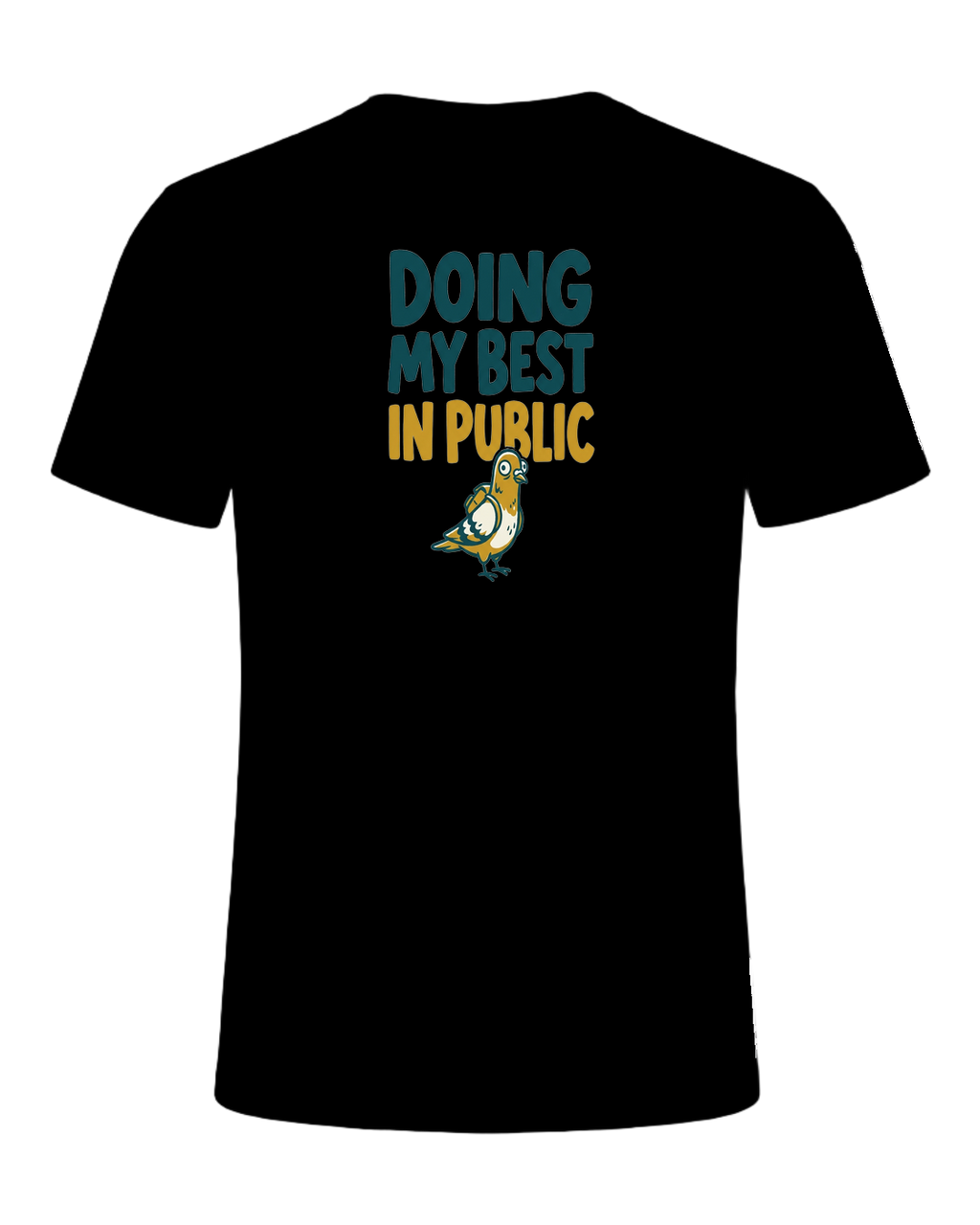 DOING MY BEST IN PUBLIC — Black