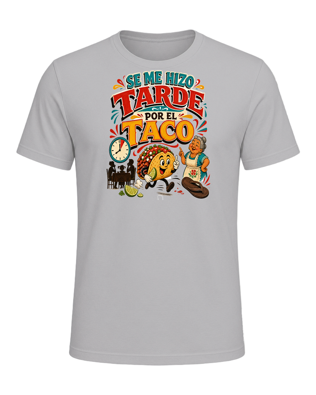 SE ME HIZO TARDE POR EL TACO — Athletic Heather