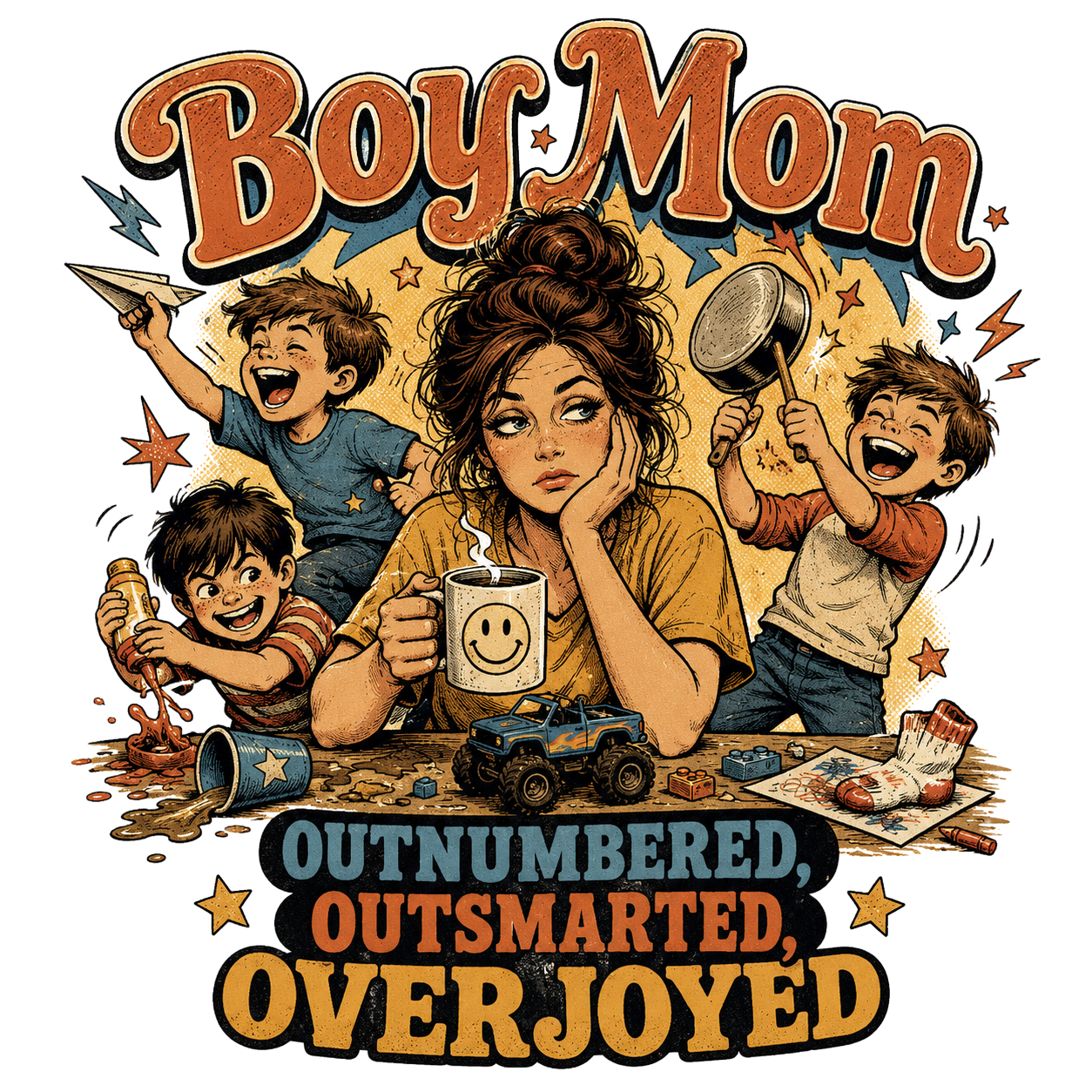 Boy Mom Humor