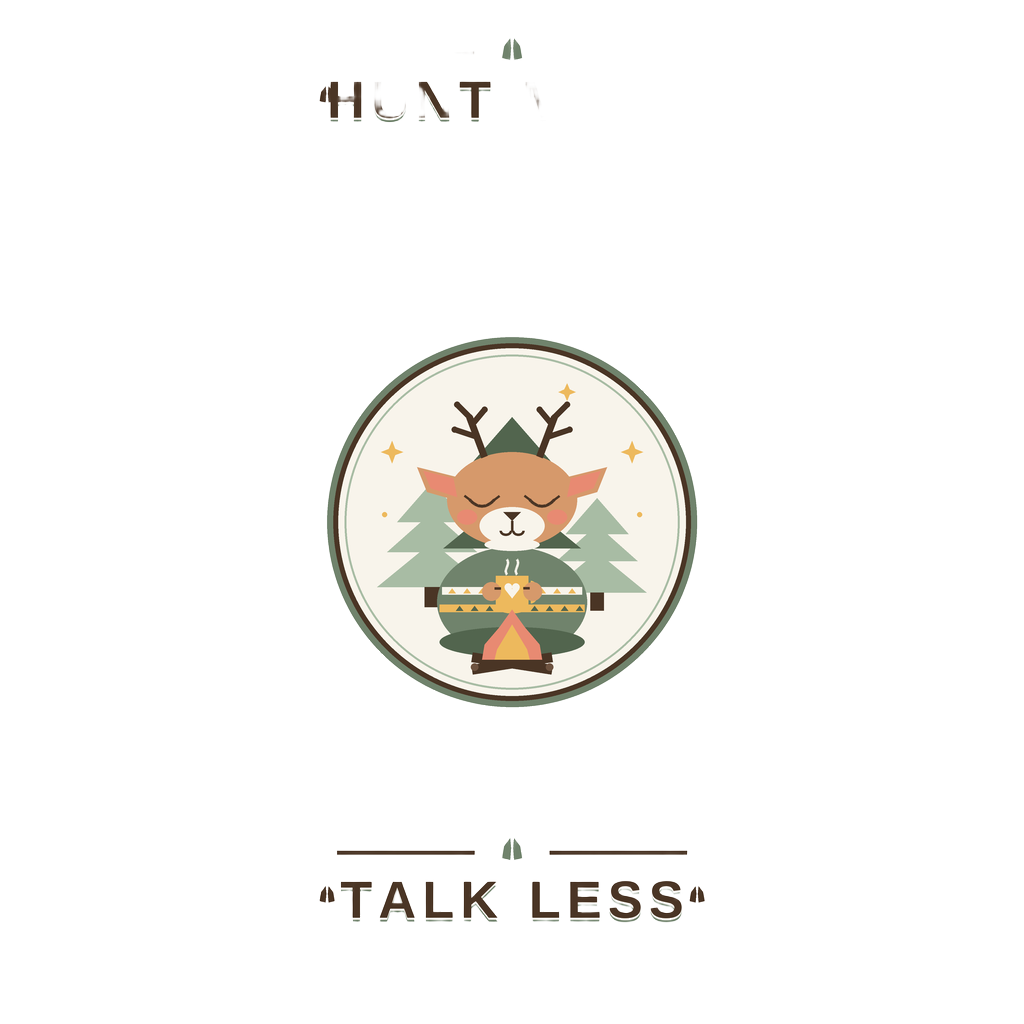 HUNT MORE TALK LESS