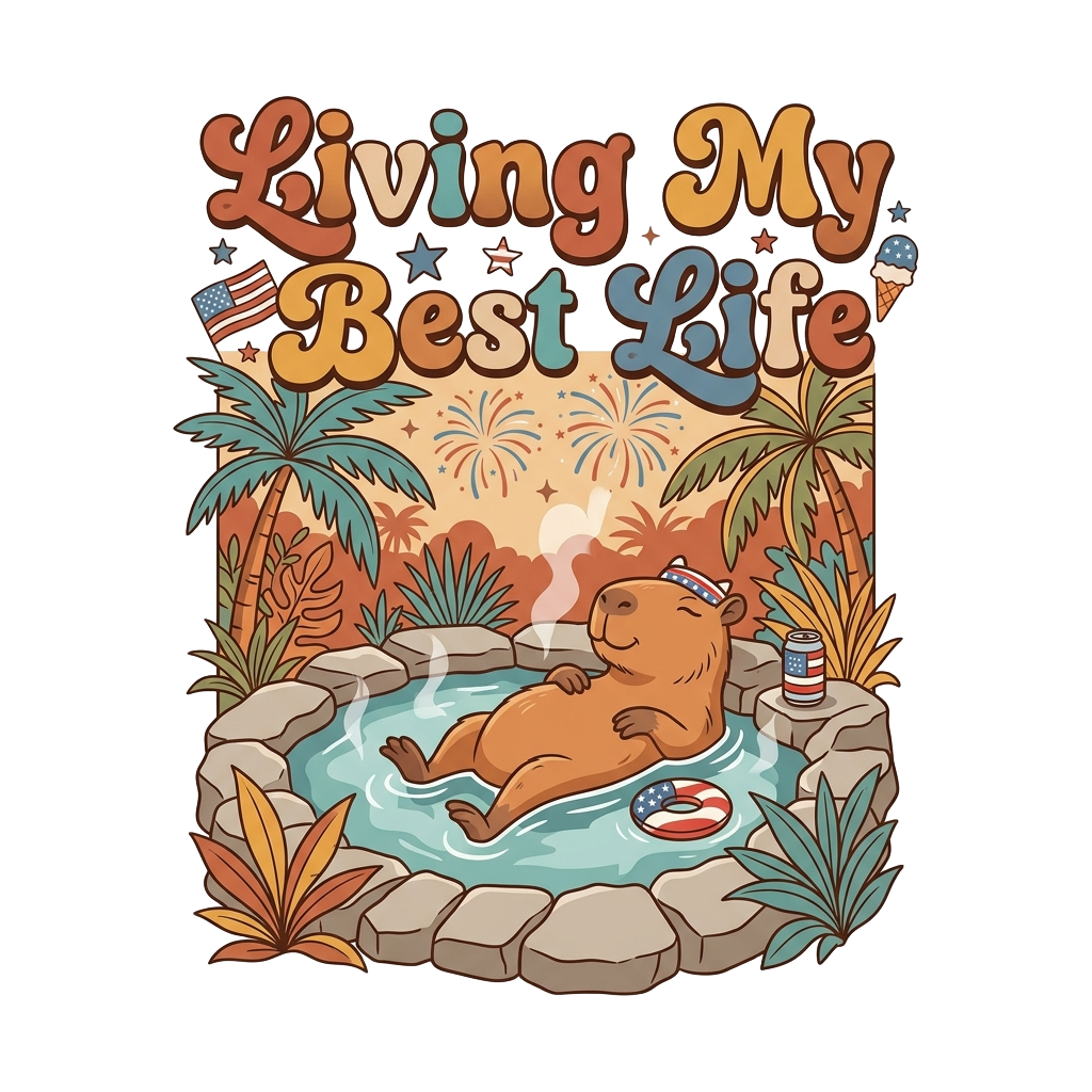 Capybara Chill Vibes