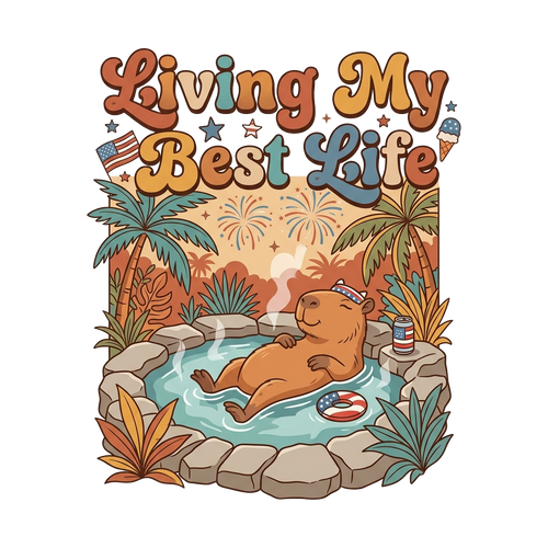 Capybara Chill Vibes