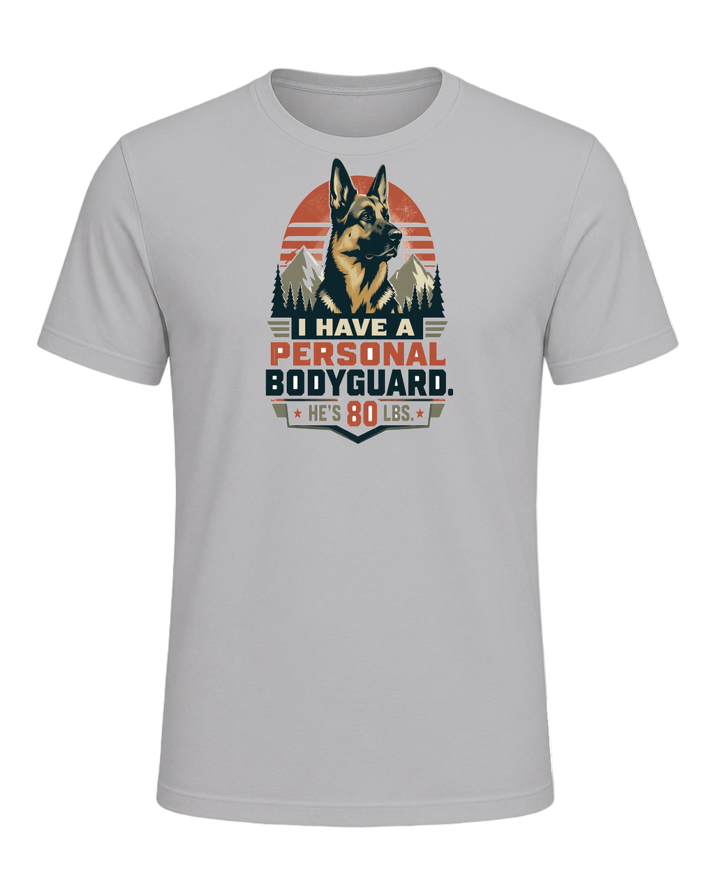 I Have a Personal Bodyguard. He's 80 lbs. — Athletic Heather