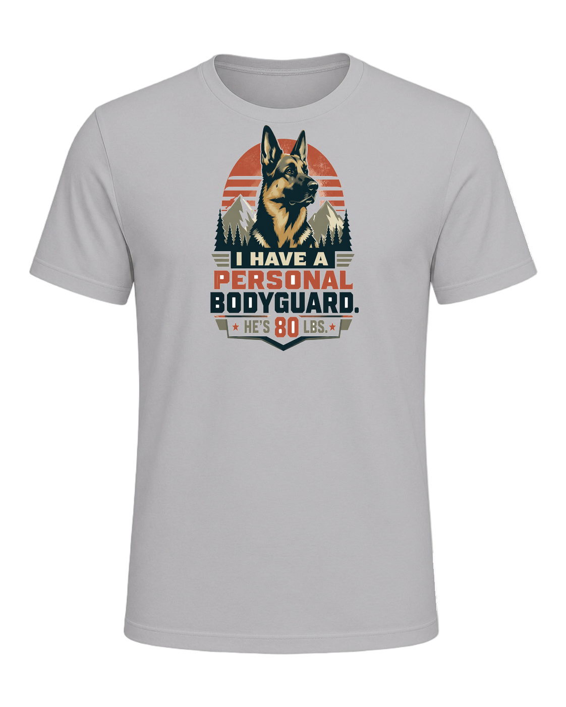 I Have a Personal Bodyguard. He's 80 lbs. — Athletic Heather