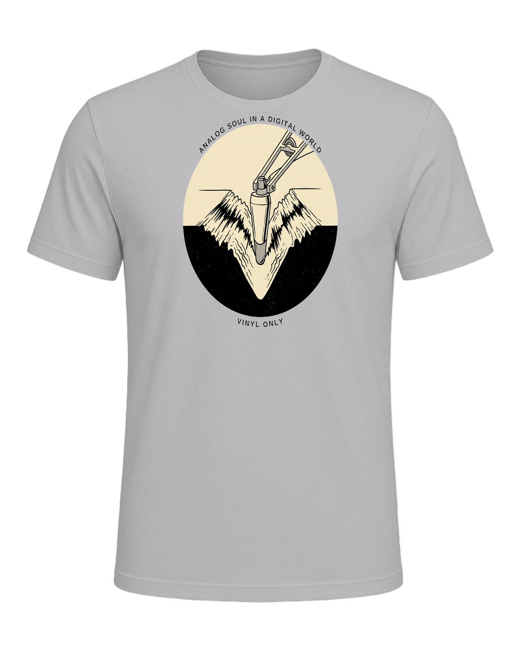 Vinyl Record Collector — Athletic Heather