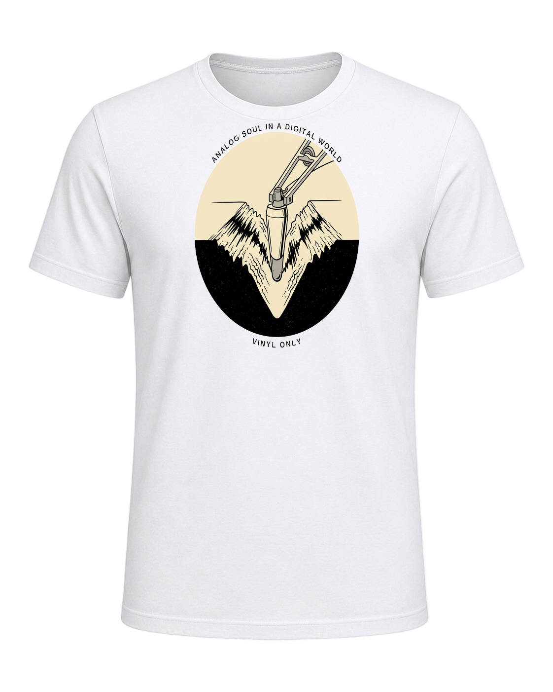 Vinyl Record Collector — White