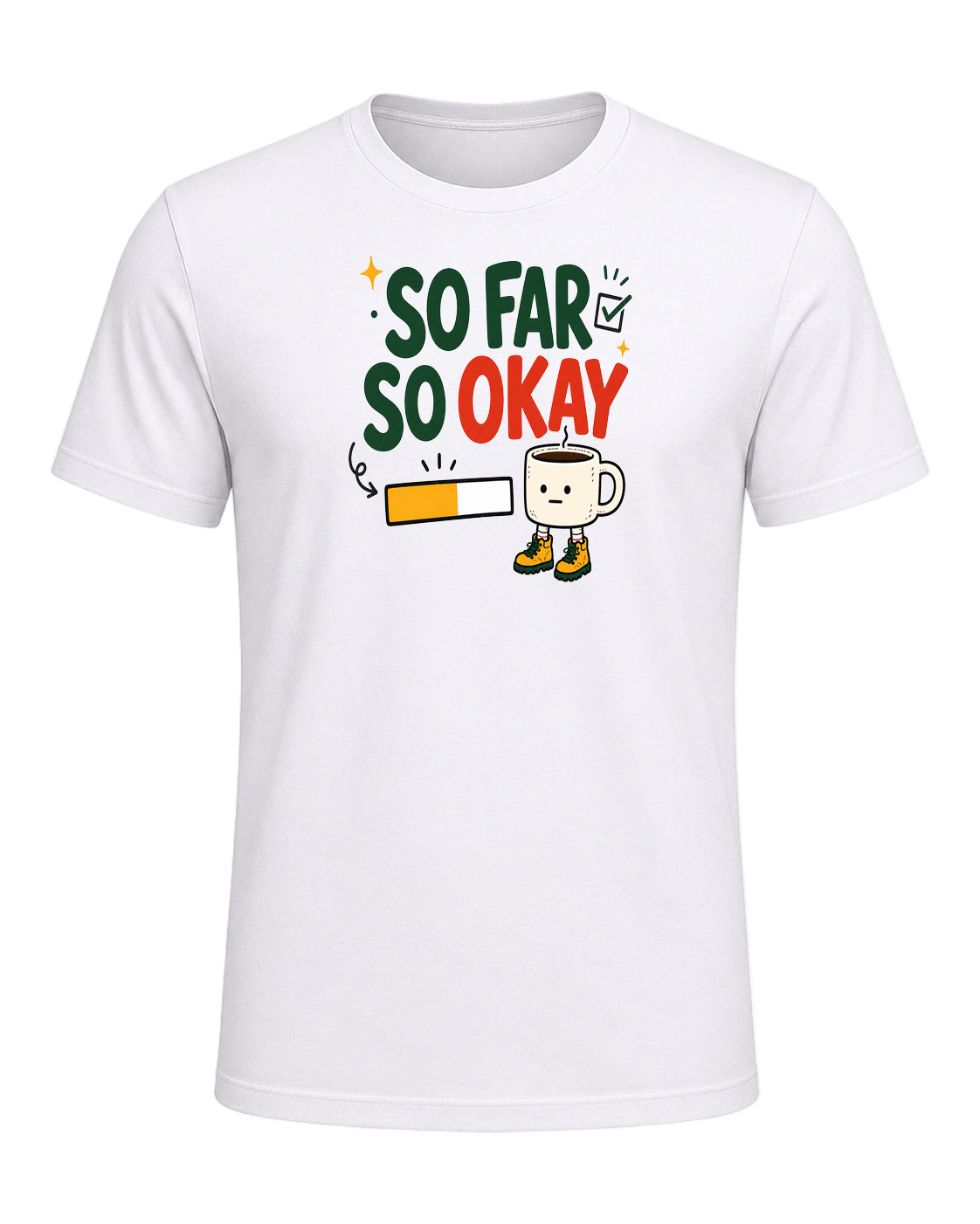 SO FAR SO OKAY — White