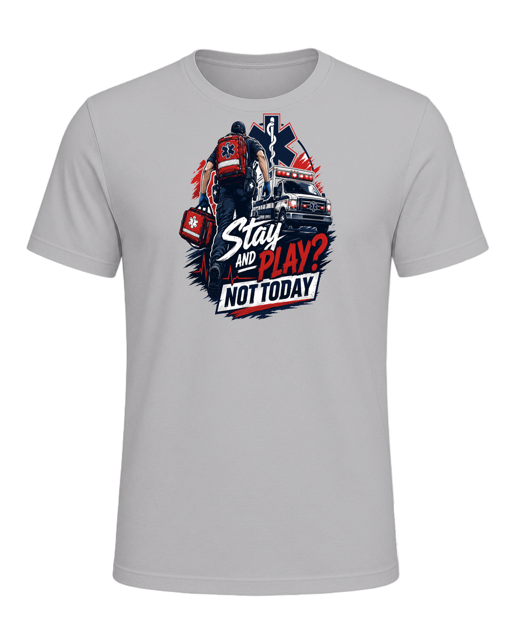 Stay and play? not today — Athletic Heather