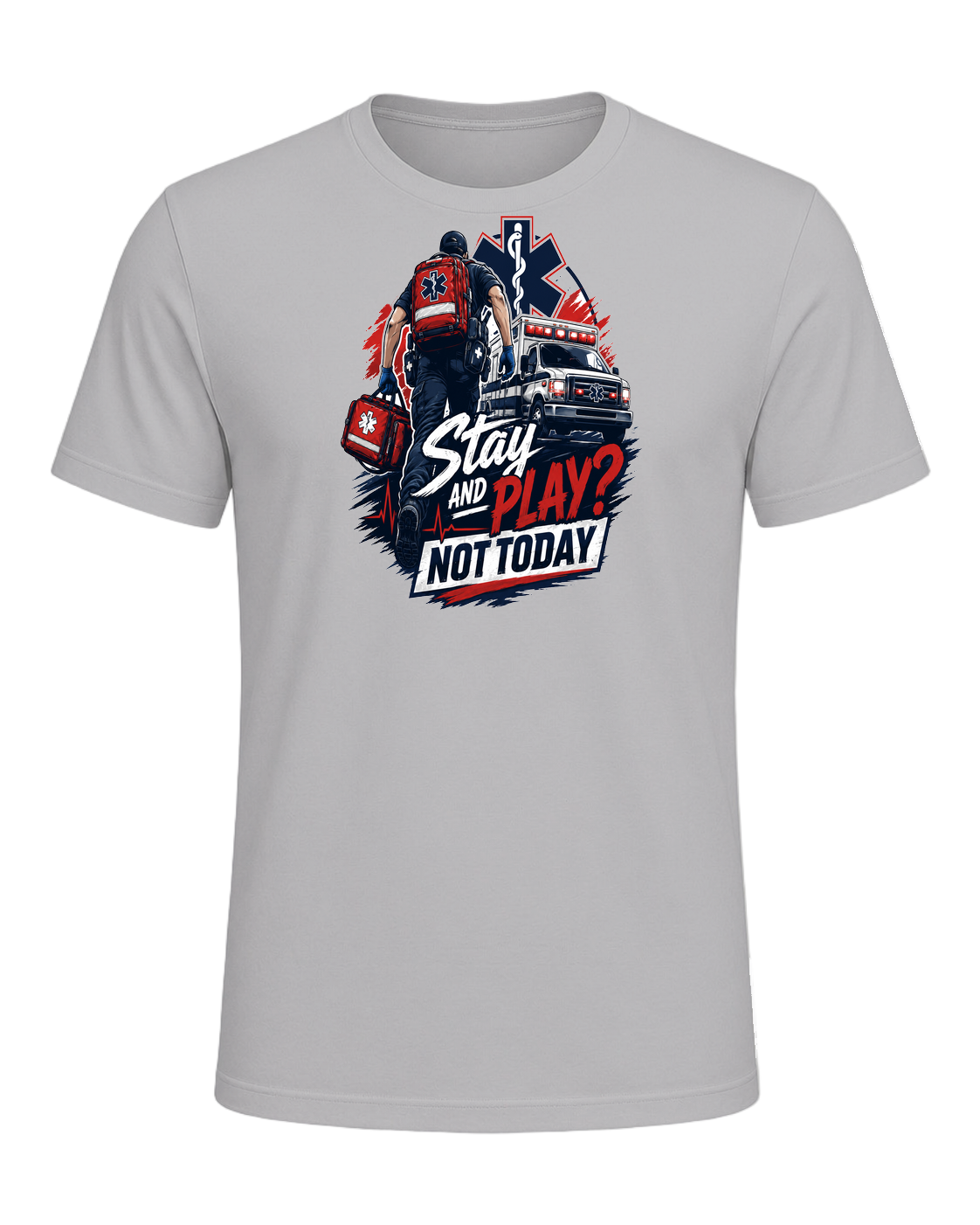 Stay and play? not today — Athletic Heather