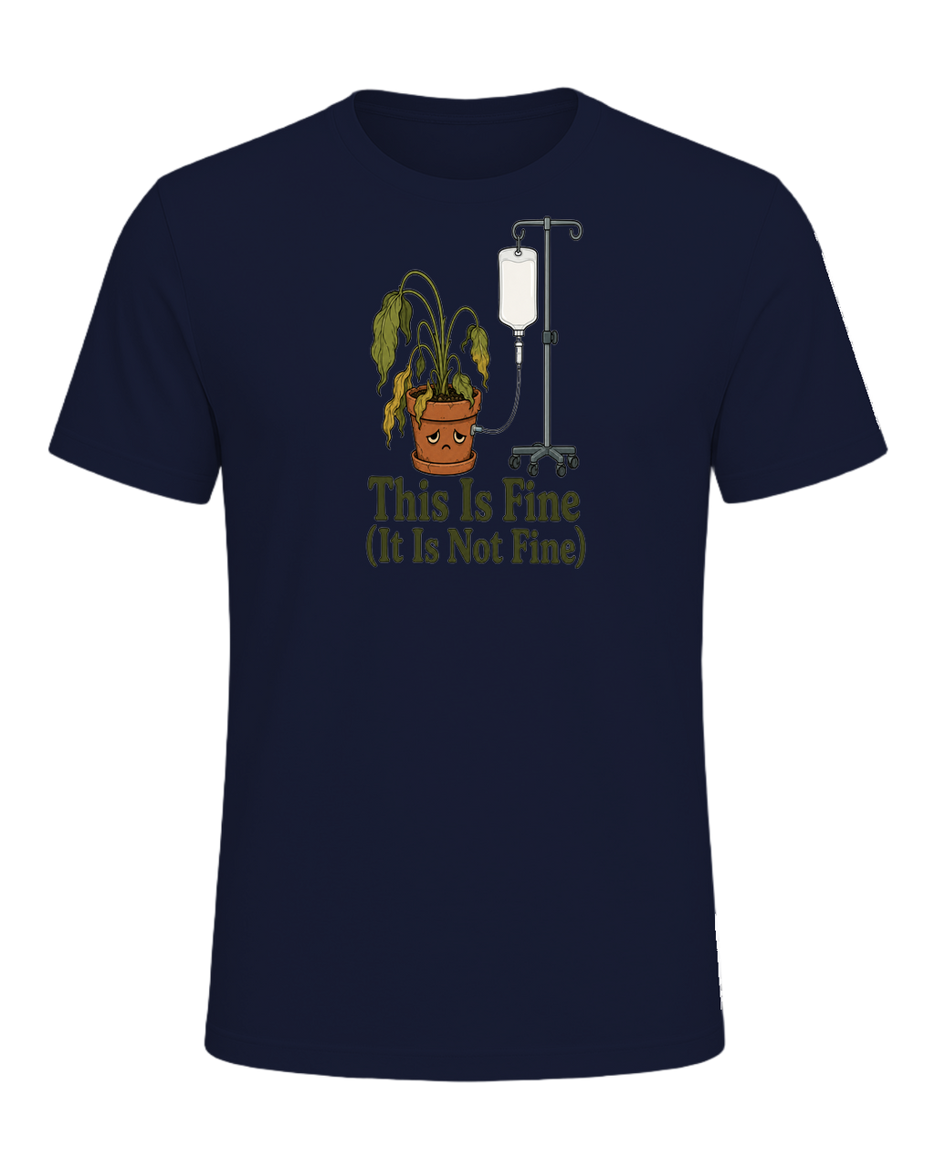 My Houseplants Are Trying — Navy