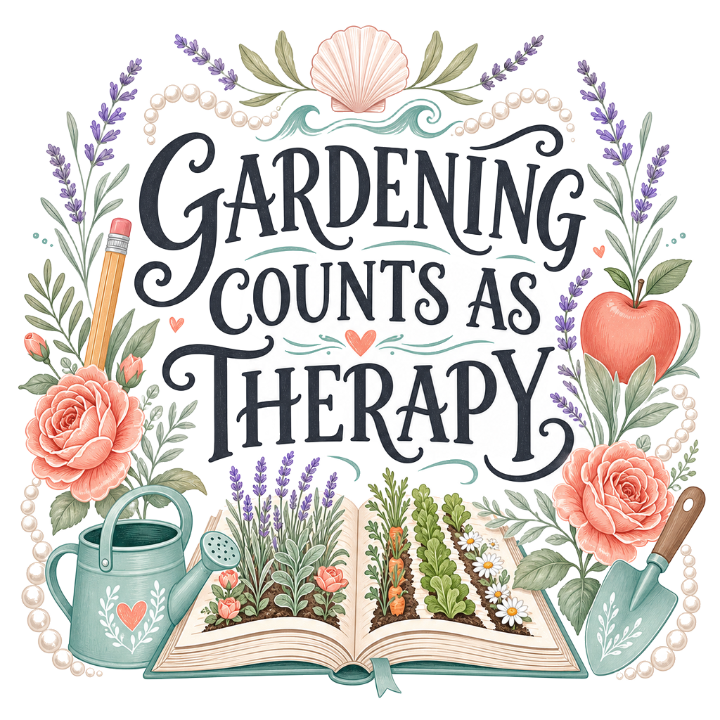 GARDENING COUNTS AS THERAPY