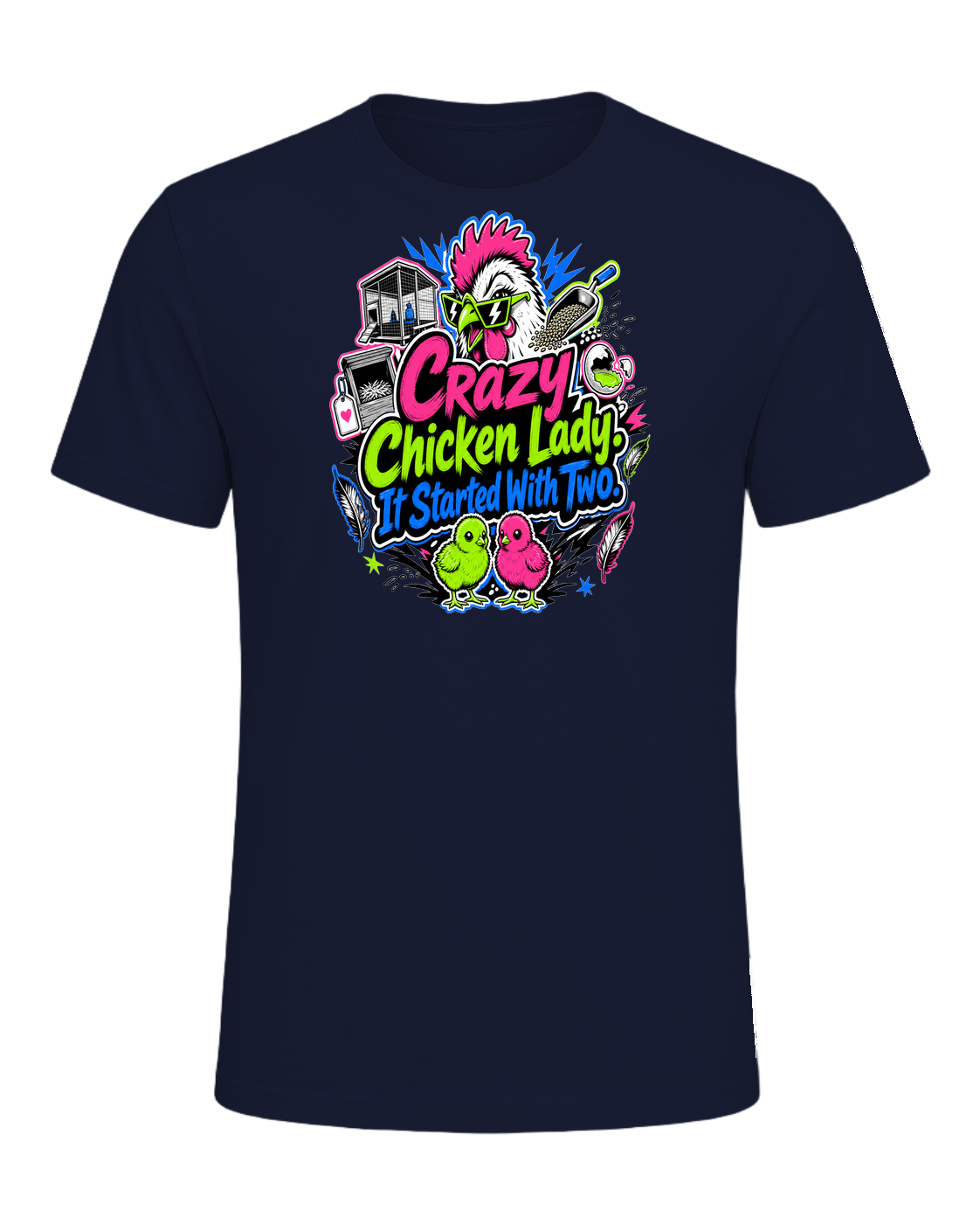 Crazy Chicken Lady. It Started With Two. — Navy