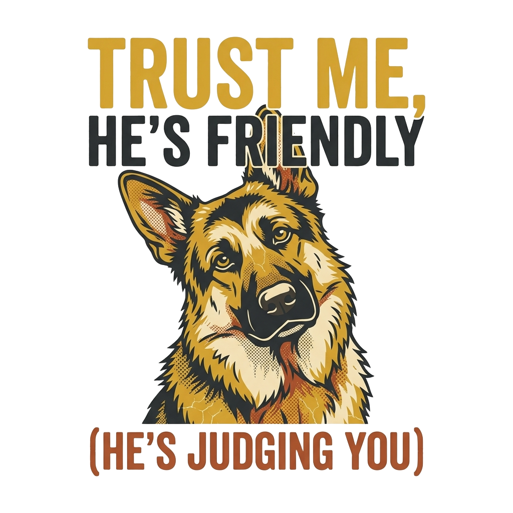 Trust Me, He's Friendly (He's Judging You)