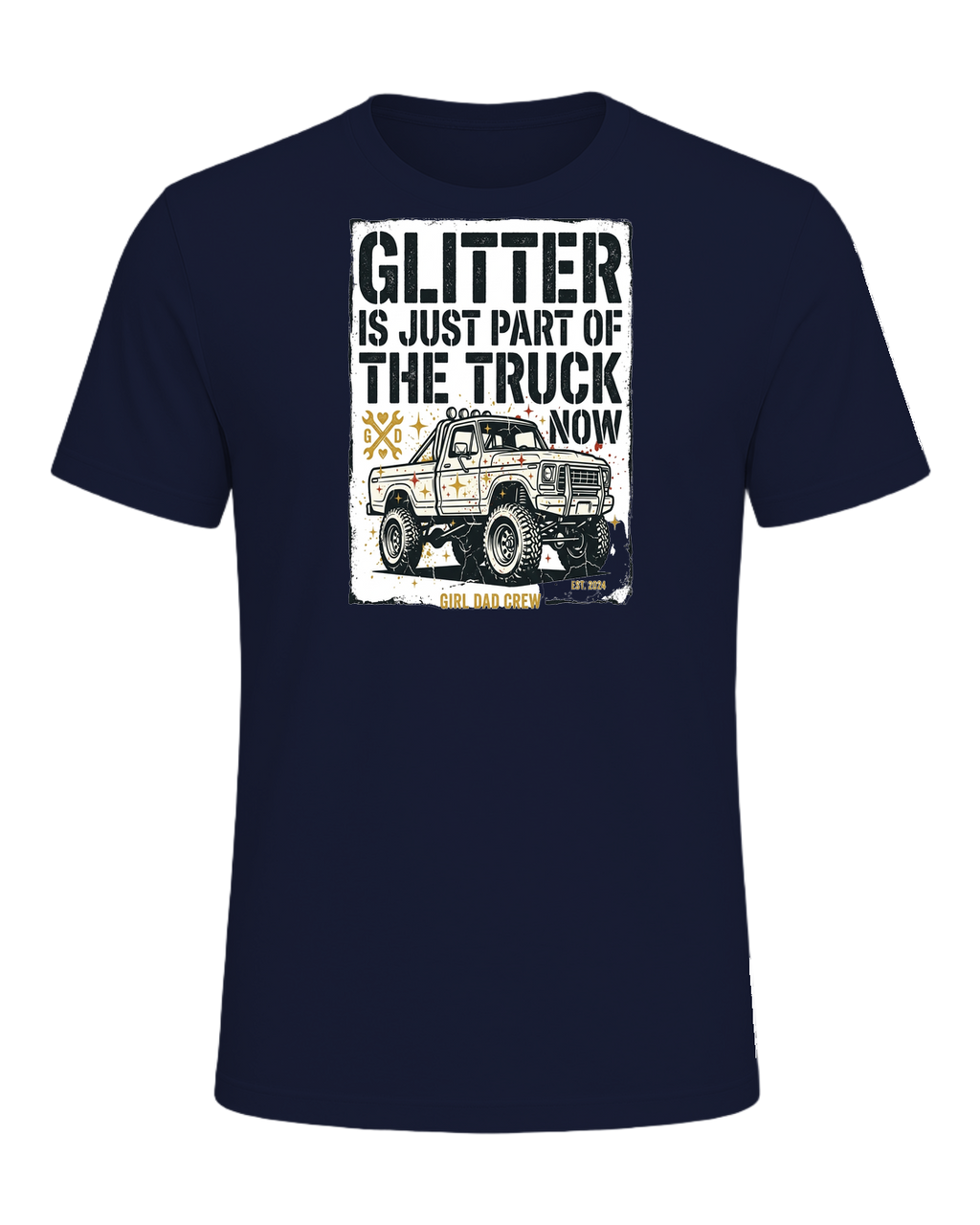 Glitter is just part of the truck now — Navy