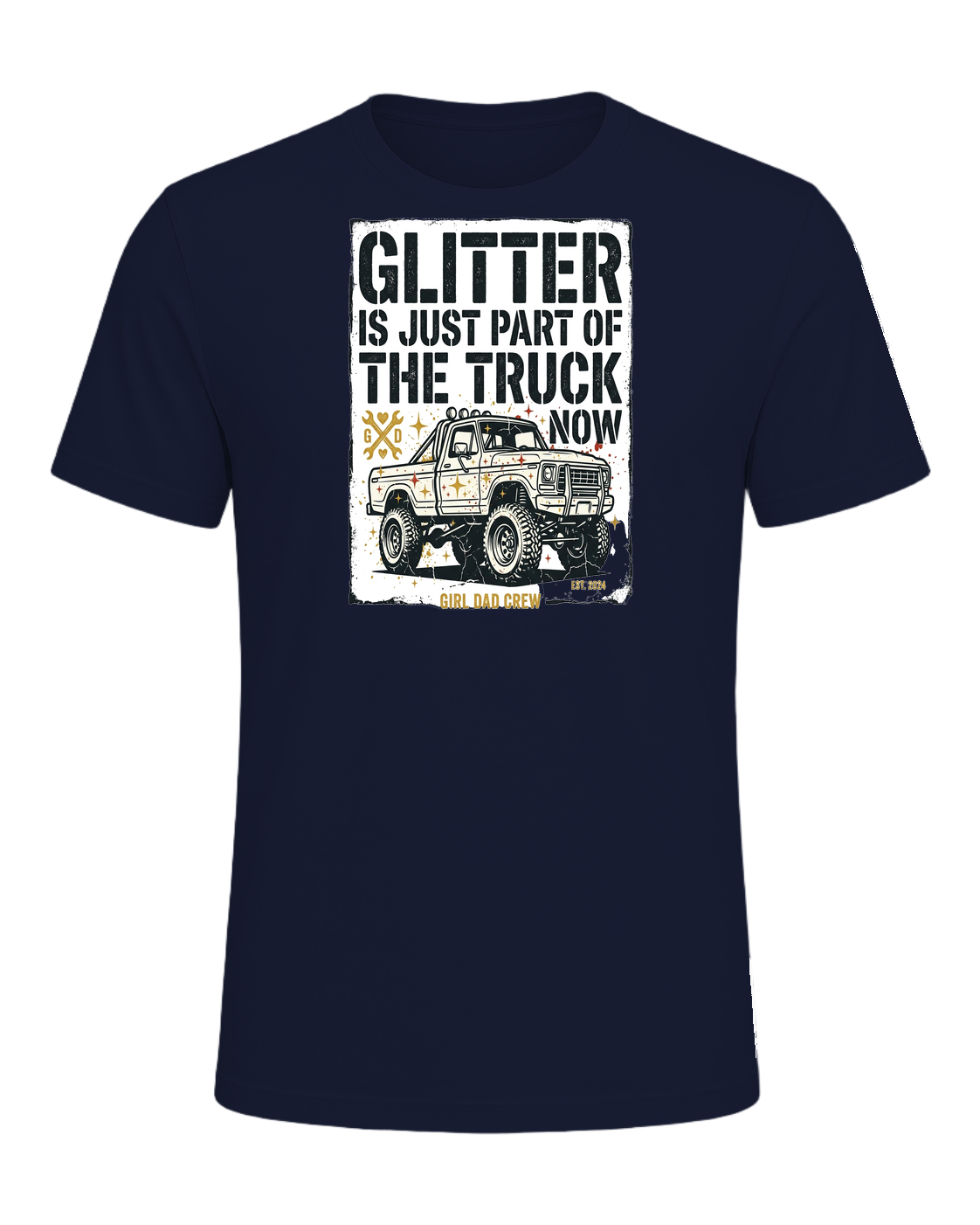 Glitter is just part of the truck now — Navy