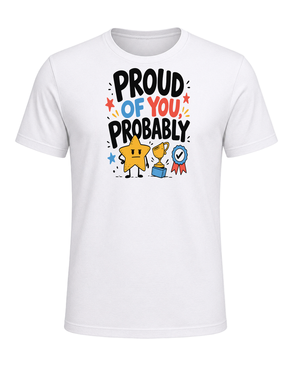 PROUD OF YOU, PROBABLY — White