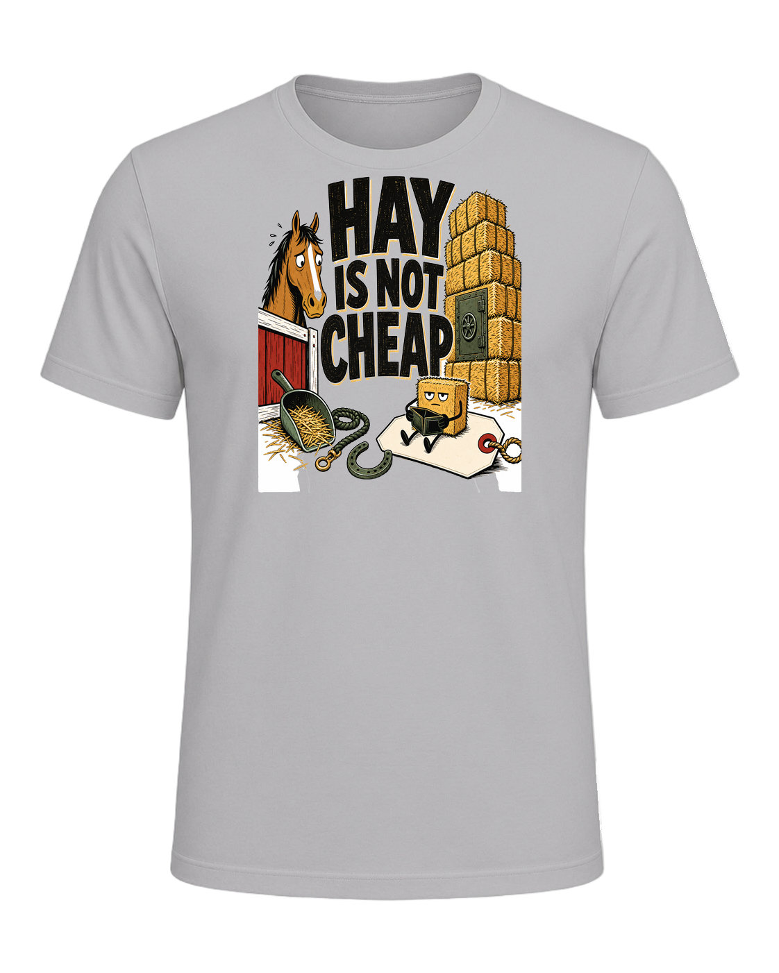 HAY IS NOT CHEAP — Athletic Heather