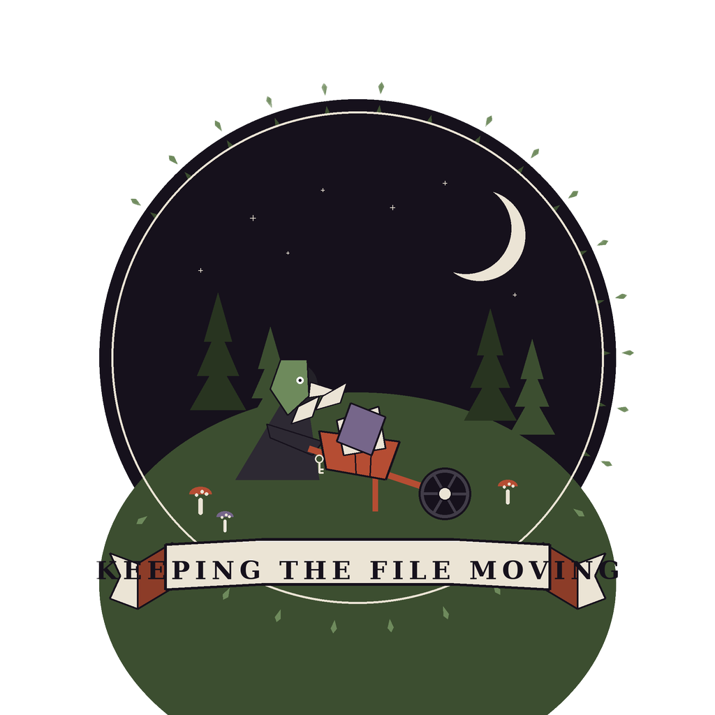 KEEPING THE FILE MOVING