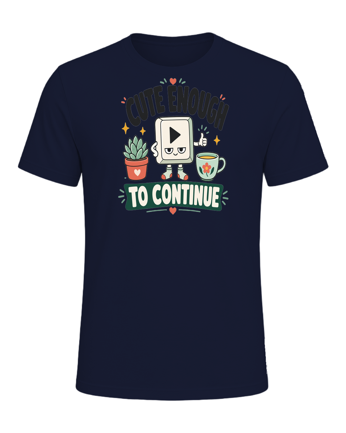 CUTE ENOUGH TO CONTINUE — Navy