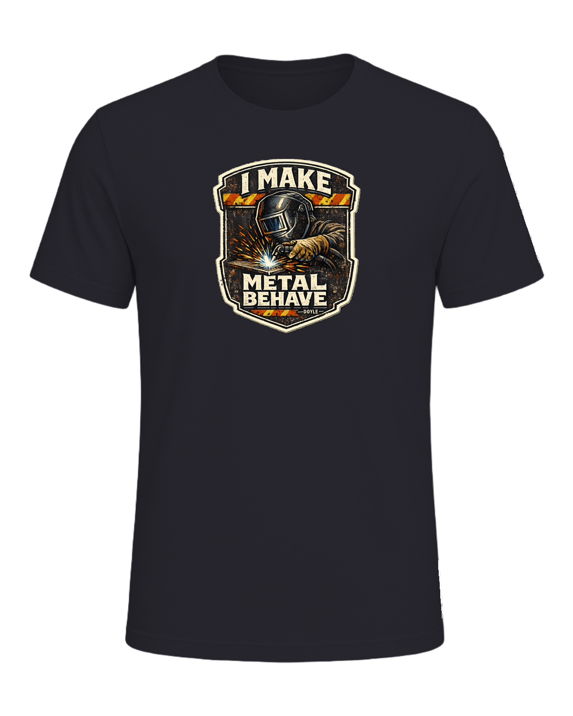 I Make Metal Behave Tee — Dark Grey
