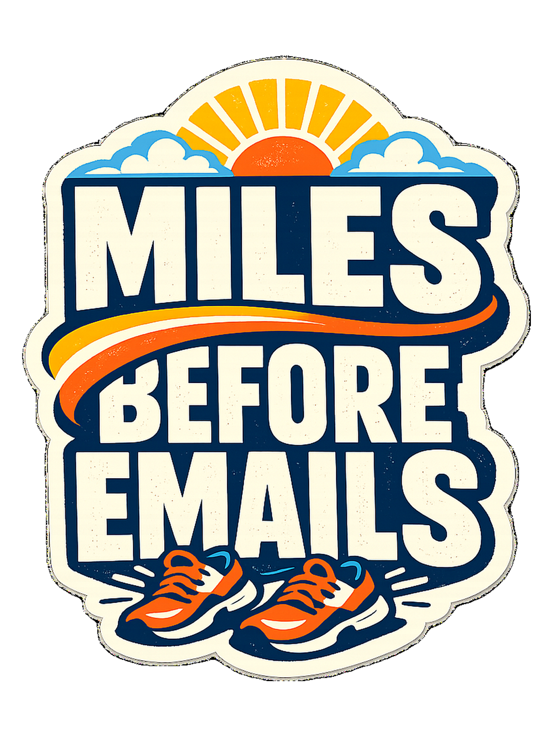 Miles Before Emails Tee