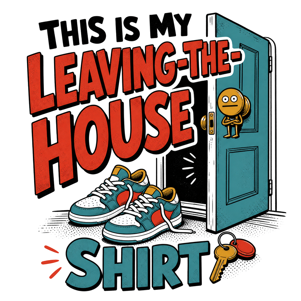 THIS IS MY LEAVING-THE-HOUSE SHIRT
