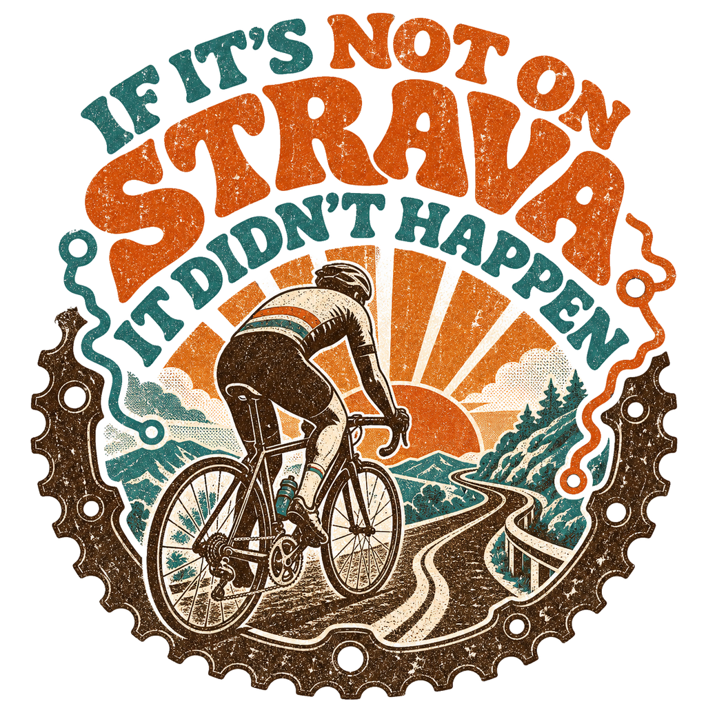 IF IT'S NOT ON STRAVA IT DIDN'T HAPPEN