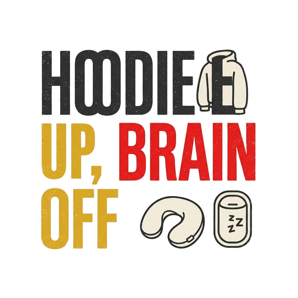 HOODIE UP, BRAIN OFF