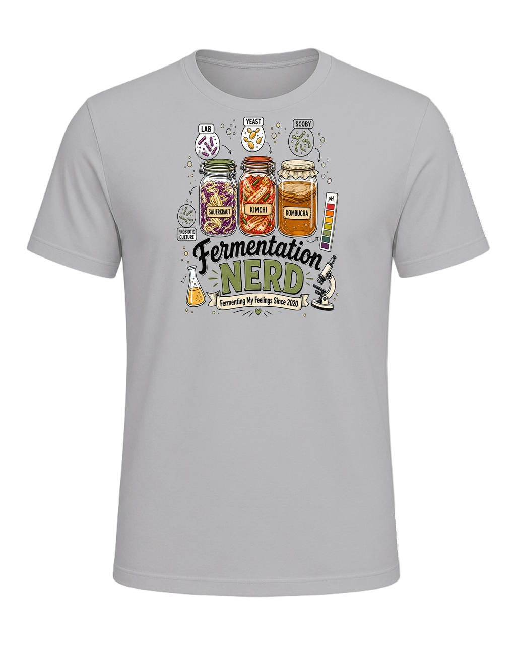 Fermentation Nerd — Athletic Heather