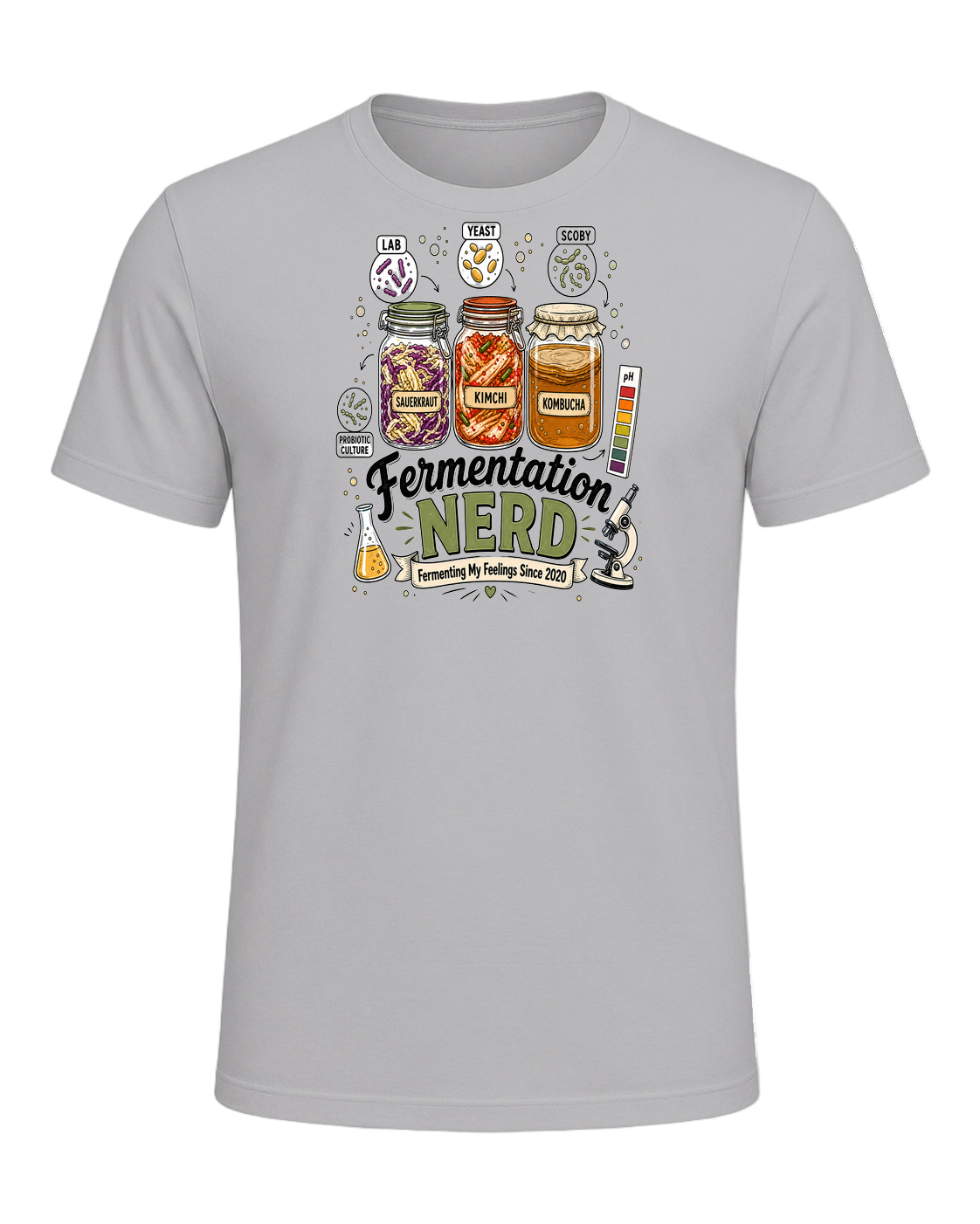 Fermentation Nerd — Athletic Heather