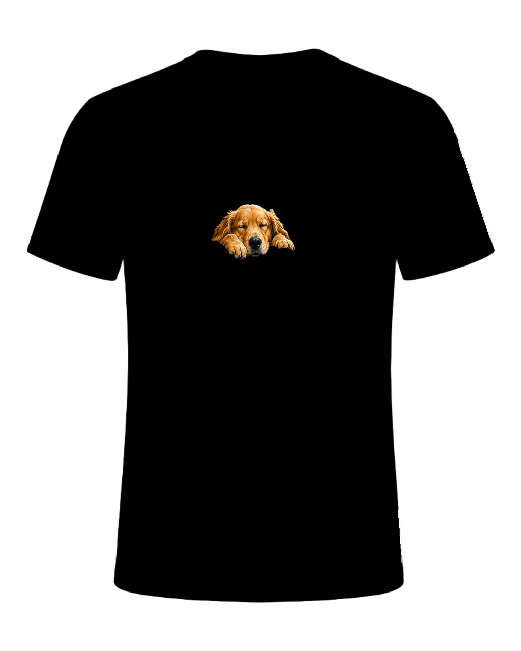 SORRY I'M LATE MY DOG LOOKED COZY — Black