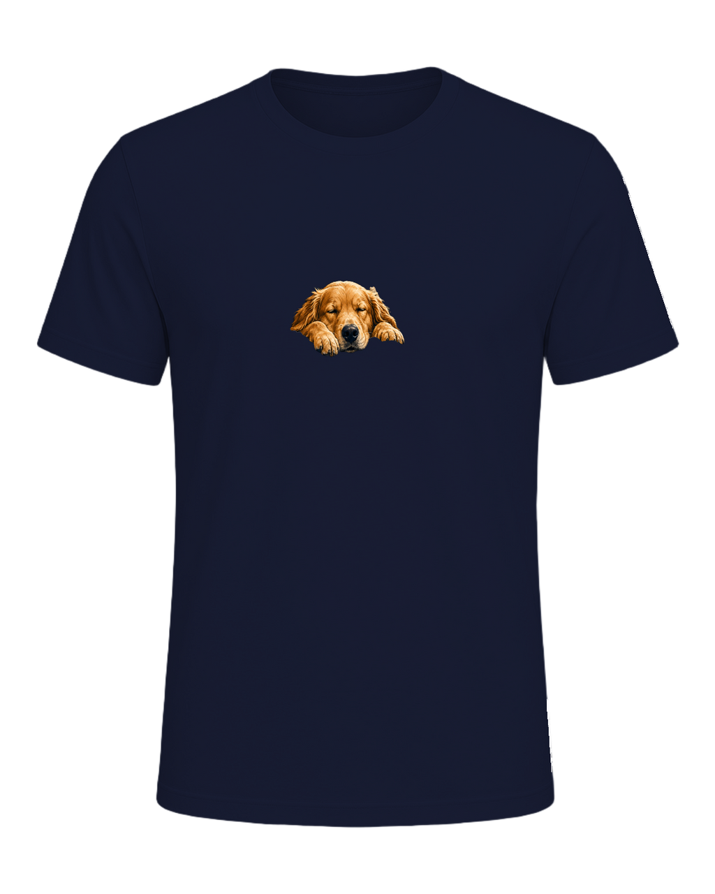 SORRY I'M LATE MY DOG LOOKED COZY — Navy