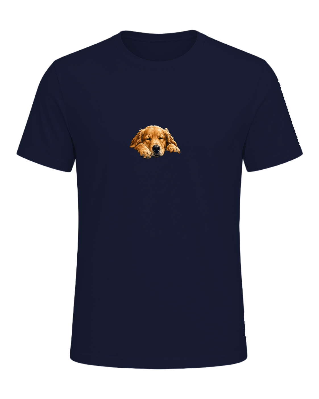 SORRY I'M LATE MY DOG LOOKED COZY — Navy