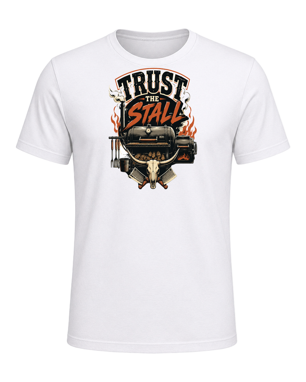 TRUST THE STALL — White