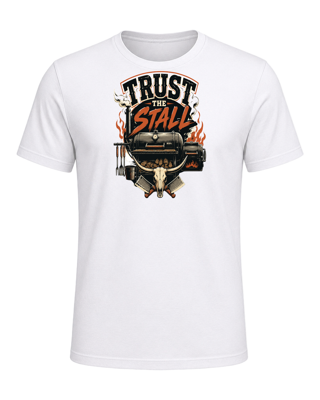 TRUST THE STALL — White